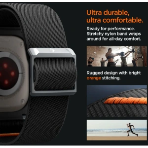 Hurtownia GSM - Etui Spigen Lite Fit Pro Apple Watch Ultra 1/2 49mm Matte Black - SPN3355 - {ean13} - Hurt