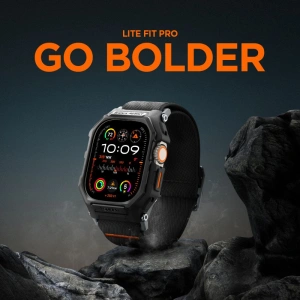 Hurtownia GSM - Etui Spigen Lite Fit Pro Apple Watch Ultra 1/2 49mm Matte Black - SPN3355 - {ean13} - Hurt