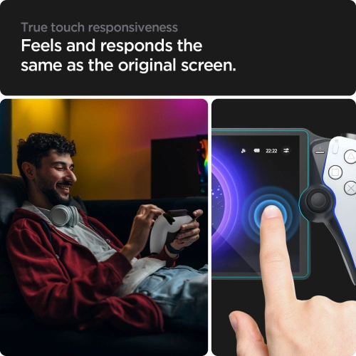 Szkło hartowane Spigen GLAS.tR ez Fit Sony Playstation Portal Clear
