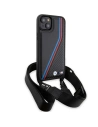Hurtownia GSM - Etui BMW BMHCP15M23PSVTK Apple iPhone 15 Plus / 14 Plus hardcase M Edition Carbon Tricolor Lines & Strap negru/black - BMW624 - {ean13} - Hurt