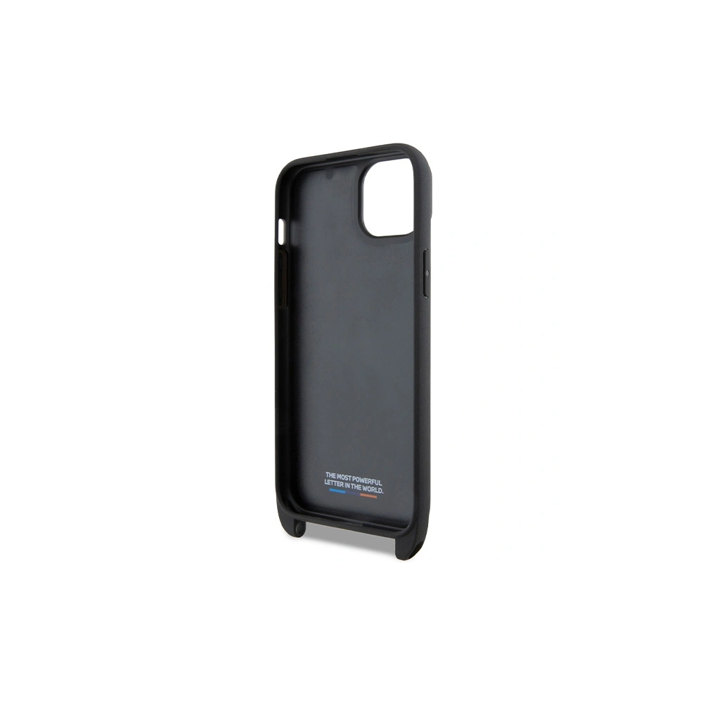 Hurtownia GSM - Etui BMW BMHCP15M23PSVTK Apple iPhone 15 Plus / 14 Plus hardcase M Edition Carbon Tricolor Lines & Strap negru/black - BMW624 - {ean13} - Hurt