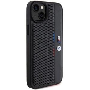 Hurtownia GSM - Etui BMW BMHCP15M23PUPVK Apple iPhone 15 Plus / 14 Plus hardcase Perforated Tricolor Line czarny/black - BMW625 - {ean13} - Hurt