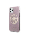 Hurtownia GSM - Etui Guess GUHCN58PCUGLPI Apple iPhone 11 Pro rosa/pink hard case 4G Circle Glitter - GUE177PNK - {ean13} - Hurt