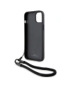 Hurtownia GSM - Etui BMW BMHCP15M23RMRLK Apple iPhone 15 Plus / 14 Plus hardcase Signature Leather Wordmark Cord negru/black - BMW626 - {ean13} - Hurt