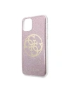 Hurtownia GSM - Etui Guess GUHCN58PCUGLPI Apple iPhone 11 Pro rosa/pink hard case 4G Circle Glitter - GUE177PNK - {ean13} - Hurt