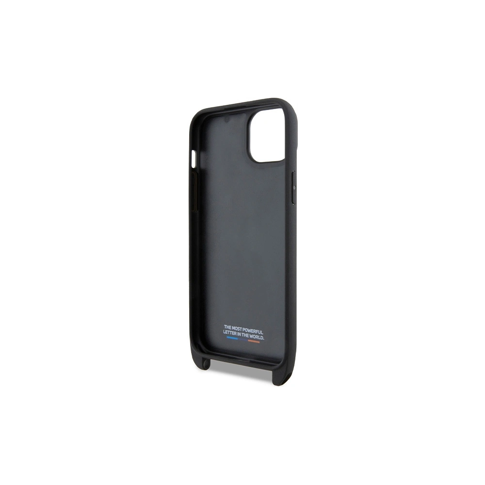 Hurtownia GSM - Etui BMW BMHCP15S23PSCCK Apple iPhone 15 / 14 / 13 hardcase M Edition Carbon Stripe & Strap černý/black - BMW627 - {ean13} - Hurt