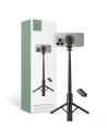 Kijek Tech-Protect L06S MagSafe Bluetooth Selfie Stick Tripod Black
