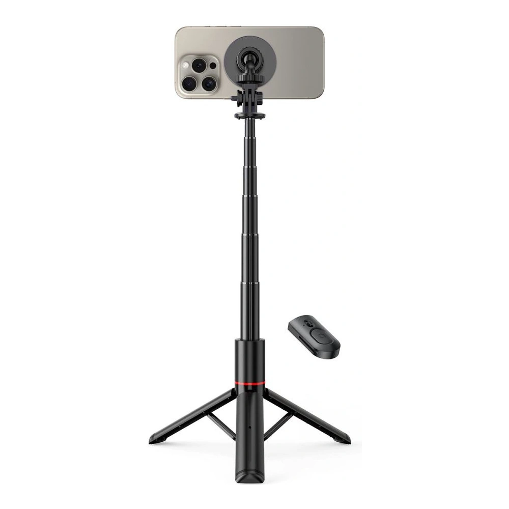 Hurtownia GSM - Kijek Tech-Protect L06S MagSafe Bluetooth Selfie Stick Tripod Černý - THP2683 - {ean13} - Hurt
