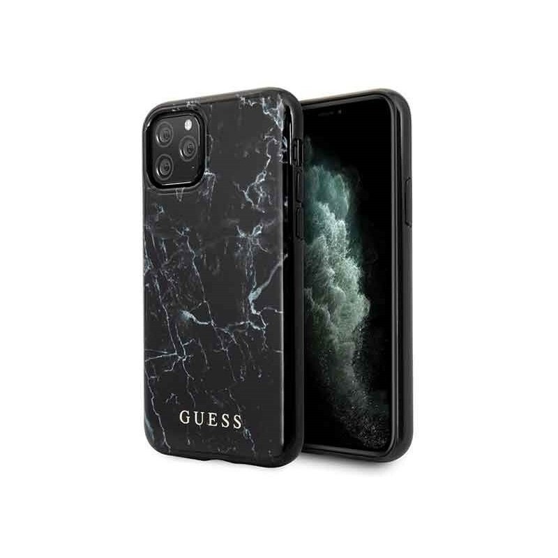 Guess Distributor - 3700740472057 - GUE178BLK - Guess GUHCN58PCUMABK iPhone 11 Pro black Marble - B2B homescreen