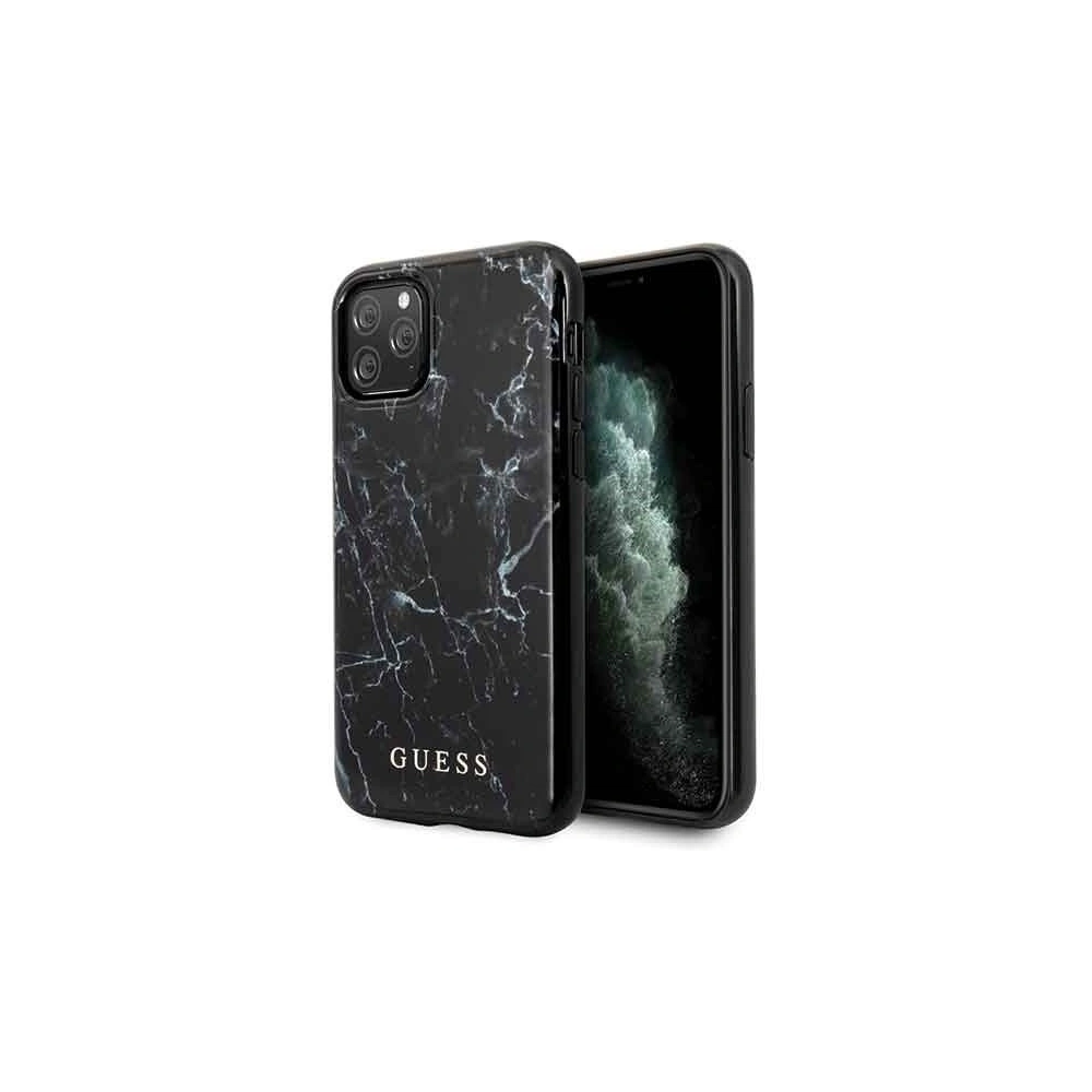 Hurtownia GSM - Etui Guess GUHCN58PCUMABK Apple iPhone 11 Pro czarny/black Marble - GUE178BLK - {ean13} - Hurt