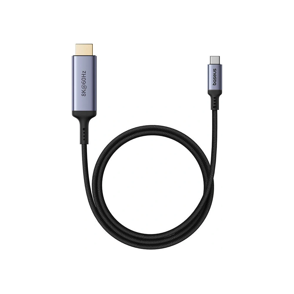 Hurtownia GSM - Kabel Baseus USB-C / HDMI 2.1 8K 60Hz 1.5m schwarz - BSU4851 - {ean13} - Hurt