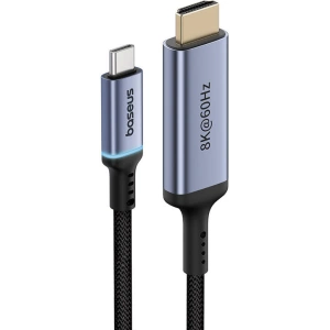 Hurtownia GSM - Kabel Baseus USB-C / HDMI 2.1 8K 60Hz 1.5m černý - BSU4851 - {ean13} - Hurt