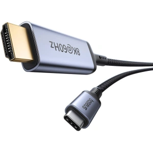 Hurtownia GSM - Kábel Baseus USB-C / HDMI 2.1 8K 60Hz 1.5m fekete - BSU4851 - {ean13} - Hurt