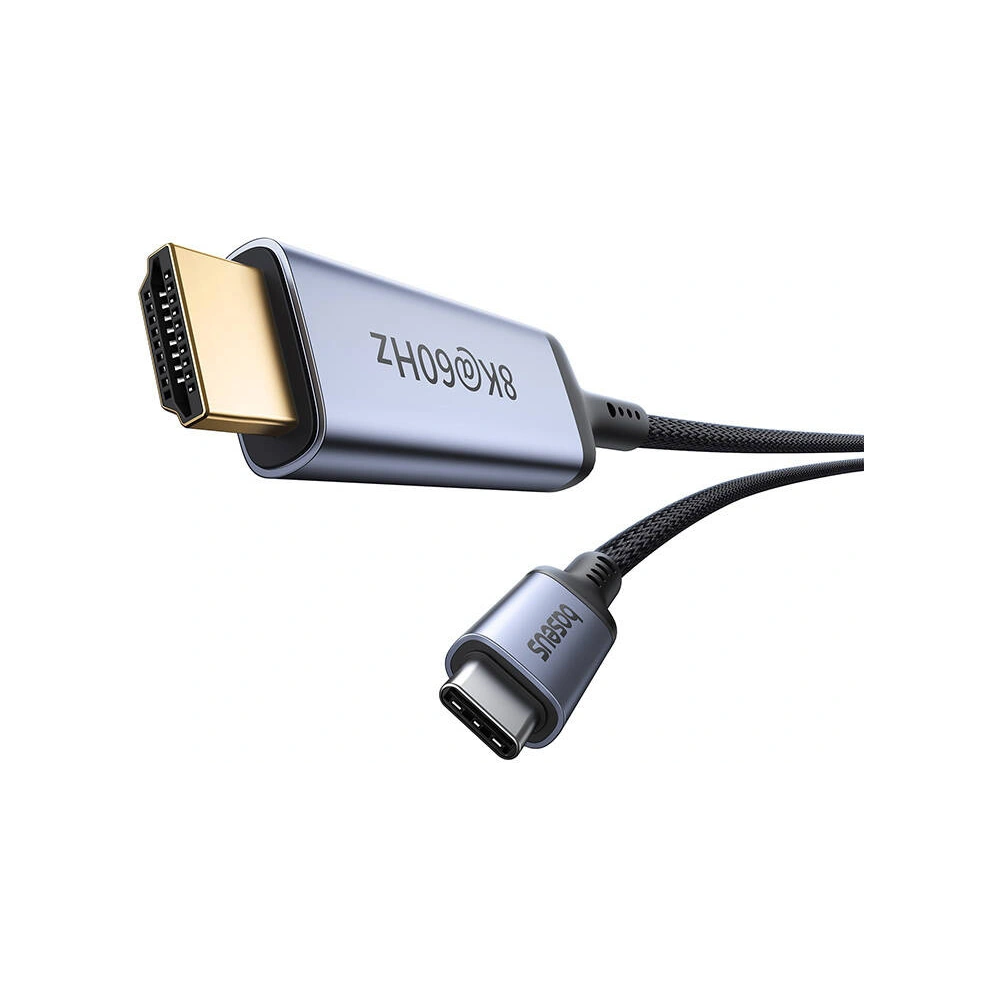 Hurtownia GSM - Kabel Baseus USB-C / HDMI 2.1 8K 60Hz 1.5m černý - BSU4851 - {ean13} - Hurt