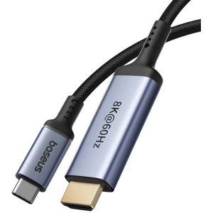 Hurtownia GSM - Kábel Baseus USB-C / HDMI 2.1 8K 60Hz 1.5m fekete - BSU4851 - {ean13} - Hurt