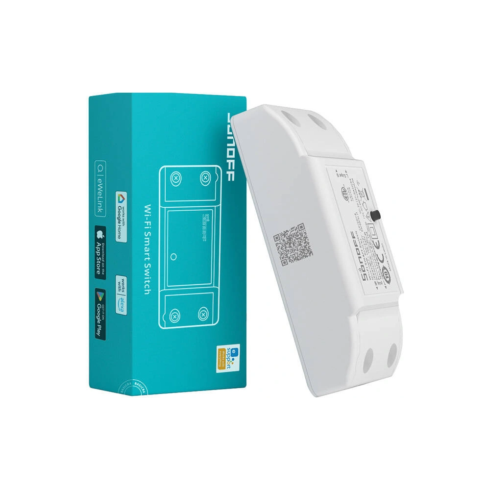 Hurtownia GSM - Inteligentní Wi-Fi přepínač Sonoff BASICR4 (10A ESP32) - SNF147 - {ean13} - Hurt