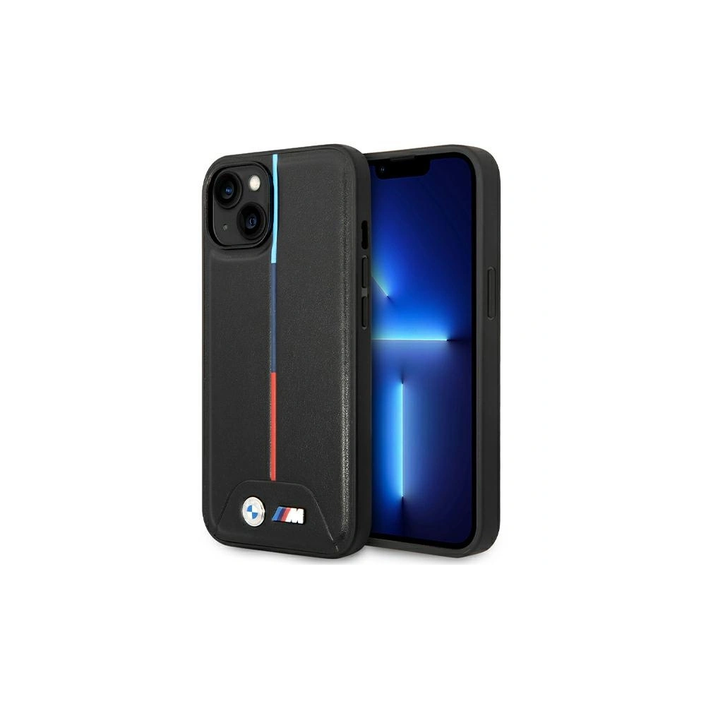 Hurtownia GSM - Etui BMW BMHCP15S22PVTK Apple iPhone 15 / 14 / 13 hardcase M Quilted Tricolor czarny/black - BMW631 - {ean13} - Hurt