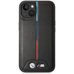 Etui BMW BMHCP15S22PVTK Apple iPhone 15 / 14 / 13 hardcase M Quilted Tricolor czarny/black