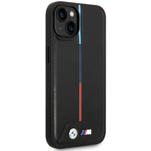 Etui BMW BMHCP15S22PVTK Apple iPhone 15 / 14 / 13 hardcase M Quilted Tricolor czarny/black