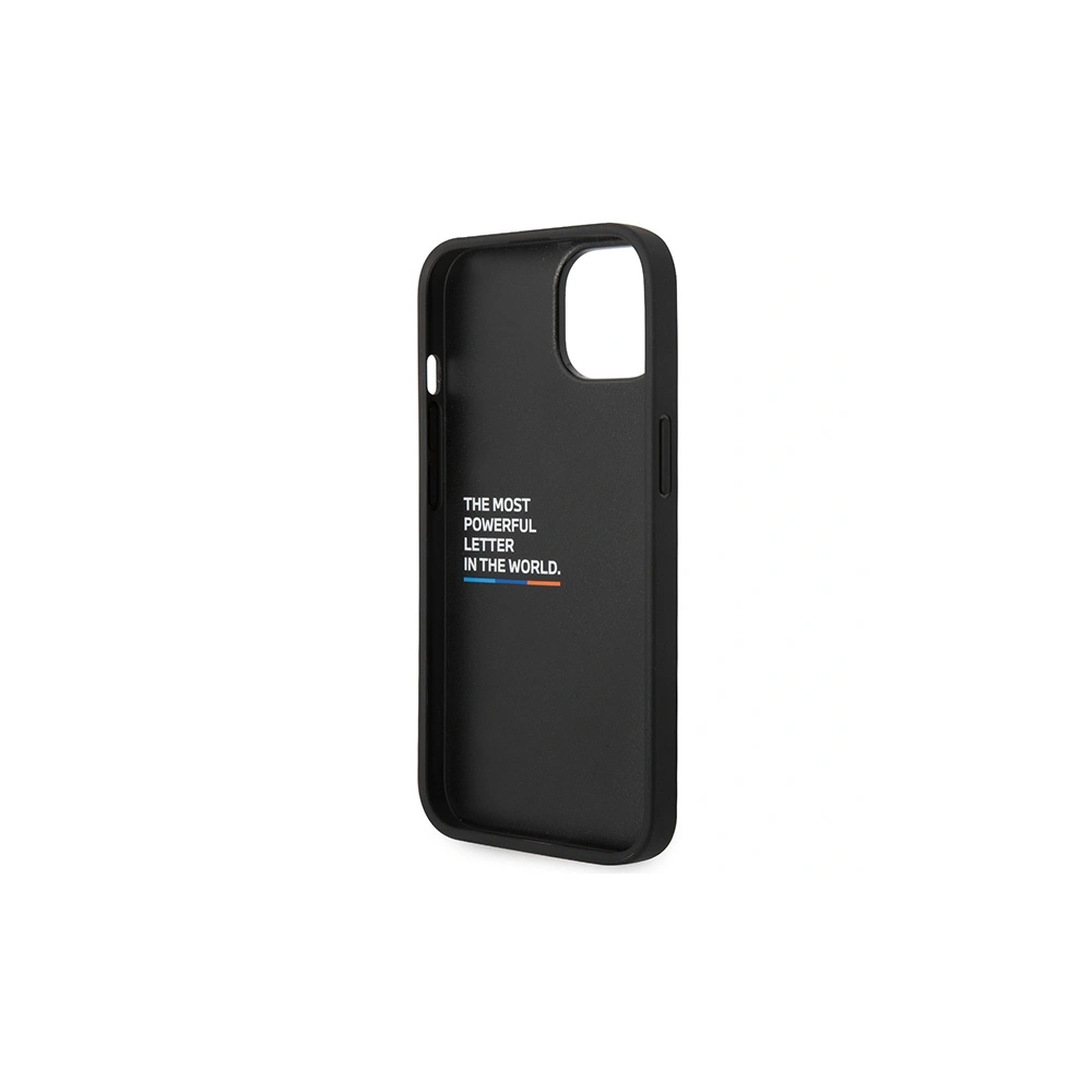 Hurtownia GSM - Etui BMW BMHCP15S22PVTK Apple iPhone 15 / 14 / 13 hardcase M Quilted Tricolor czarny/black - BMW631 - {ean13} - Hurt
