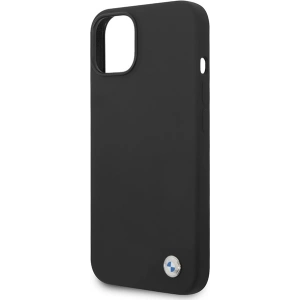 Hurtownia GSM - Etui BMW BMHCP15SSILBK Apple iPhone 15 / 14 / 13 hardcase Silicone Metal Logo czarny/black - BMW633 - {ean13} - Hurt
