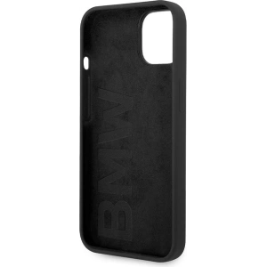 Hurtownia GSM - Etui BMW BMHCP15SSILBK Apple iPhone 15 / 14 / 13 hardcase Silicone Metal Logo czarny/black - BMW633 - {ean13} - Hurt
