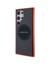 Hurtownia GSM - Etui AMG AMHMS24L23HBCK Samsung Galaxy S24 Ultra kemény tok Átlátszó Két színű MagSafe fekete/black - MRS96 - {ean13} - Hurt