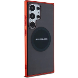 Hurtownia GSM - Case AMG AMHMS24L23HBCK Samsung Galaxy S24 Ultra Hartschale Transparent Bicolor MagSafe schwarz/black - MRS96 - {ean13} - Hurt