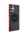 AMG AMHMS24L23HBCK Samsung Galaxy S24 Ultra hardcase Transparent Bicolor MagSafe black