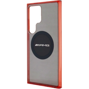Hurtownia GSM - Case AMG AMHMS24L23HBCK Samsung Galaxy S24 Ultra Hartschale Transparent Bicolor MagSafe schwarz/black - MRS96 - {ean13} - Hurt