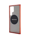 Etui AMG AMHMS24L23HBCK Samsung Galaxy S24 Ultra hardcase Transparent Bicolor MagSafe negru/black