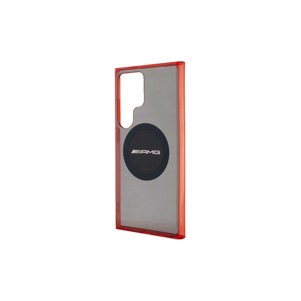 Hurtownia GSM - Etui AMG AMHMS24L23HBCK Samsung Galaxy S24 Ultra kemény tok Átlátszó Két színű MagSafe fekete/black - MRS96 - {ean13} - Hurt