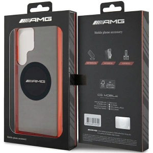 Hurtownia GSM - Case AMG AMHMS24L23HBCK Samsung Galaxy S24 Ultra Hartschale Transparent Bicolor MagSafe schwarz/black - MRS96 - {ean13} - Hurt