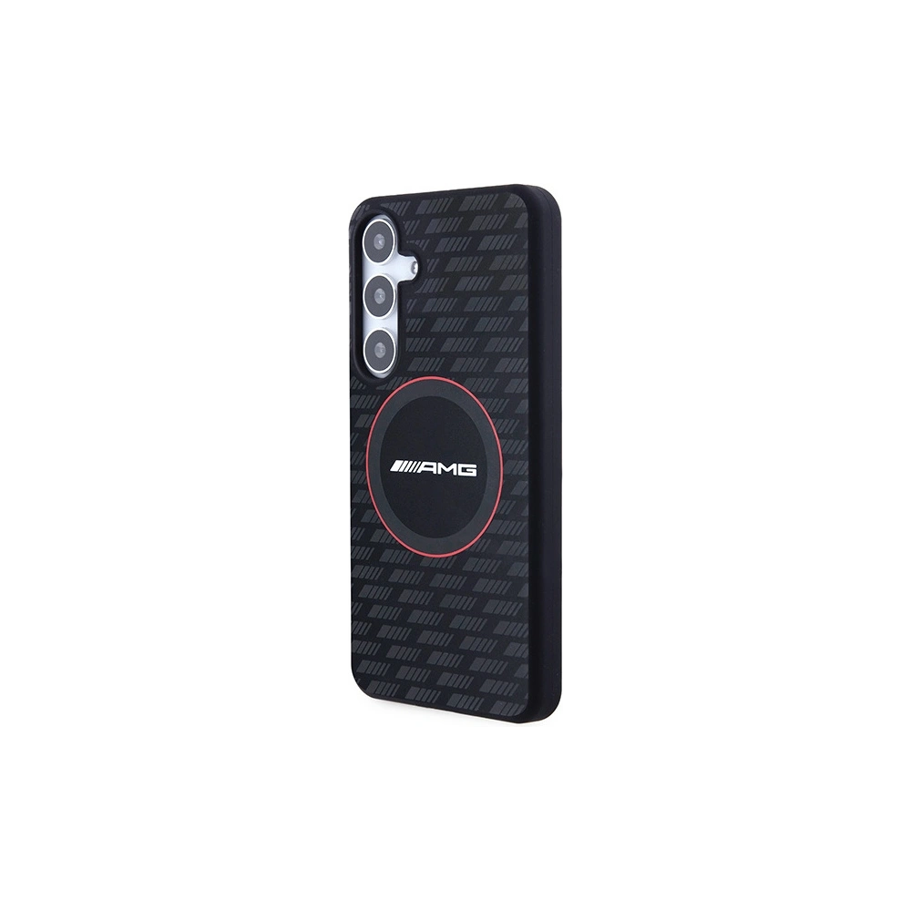 Hurtownia GSM - Etui AMG AMHMS24M23SMRK Samsung Galaxy S24+ Plus hardcase Silicone Carbon Pattern MagSafe negru/black - MRS97 - {ean13} - Hurt