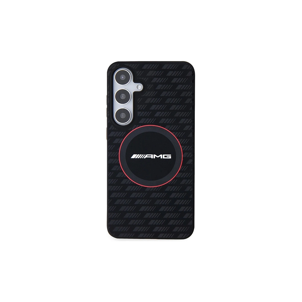 Hurtownia GSM - Etui AMG AMHMS24M23SMRK Samsung Galaxy S24+ Plus hardcase Silicone Carbon Pattern MagSafe negru/black - MRS97 - {ean13} - Hurt