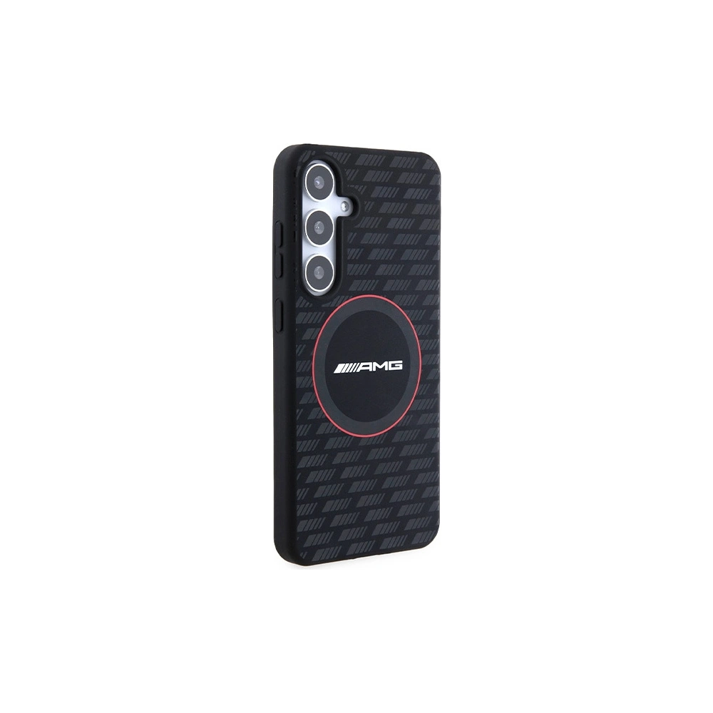 Hurtownia GSM - Etui AMG AMHMS24M23SMRK Samsung Galaxy S24+ Plus hardcase silikonový karbonový vzor MagSafe černý/black - MRS97 - {ean13} - Hurt