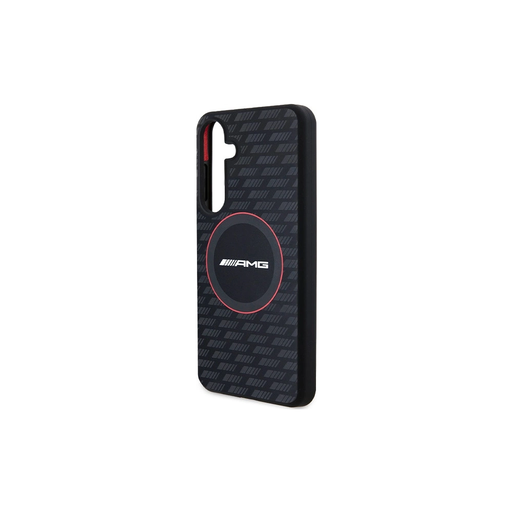 Hurtownia GSM - Etui AMG AMHMS24M23SMRK Samsung Galaxy S24+ Plus hardcase silikonový karbonový vzor MagSafe černý/black - MRS97 - {ean13} - Hurt