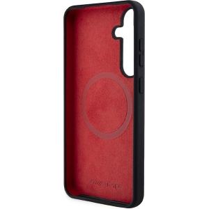 Wholesale AMG AMHMS24M23SMRK Samsung Galaxy S24+ Plus hardcase Silicone Carbon Pattern MagSafe black - MRS97 - {ean13} - Hurt