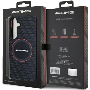 Wholesale AMG AMHMS24M23SMRK Samsung Galaxy S24+ Plus hardcase Silicone Carbon Pattern MagSafe black - MRS97 - {ean13} - Hurt