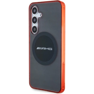 Hurtownia GSM - Etui AMG AMHMS24S23HBCK Samsung Galaxy S24 kemény tok Átlátszó Két színű MagSafe fekete/black - MRS98 - {ean13} - Hurt