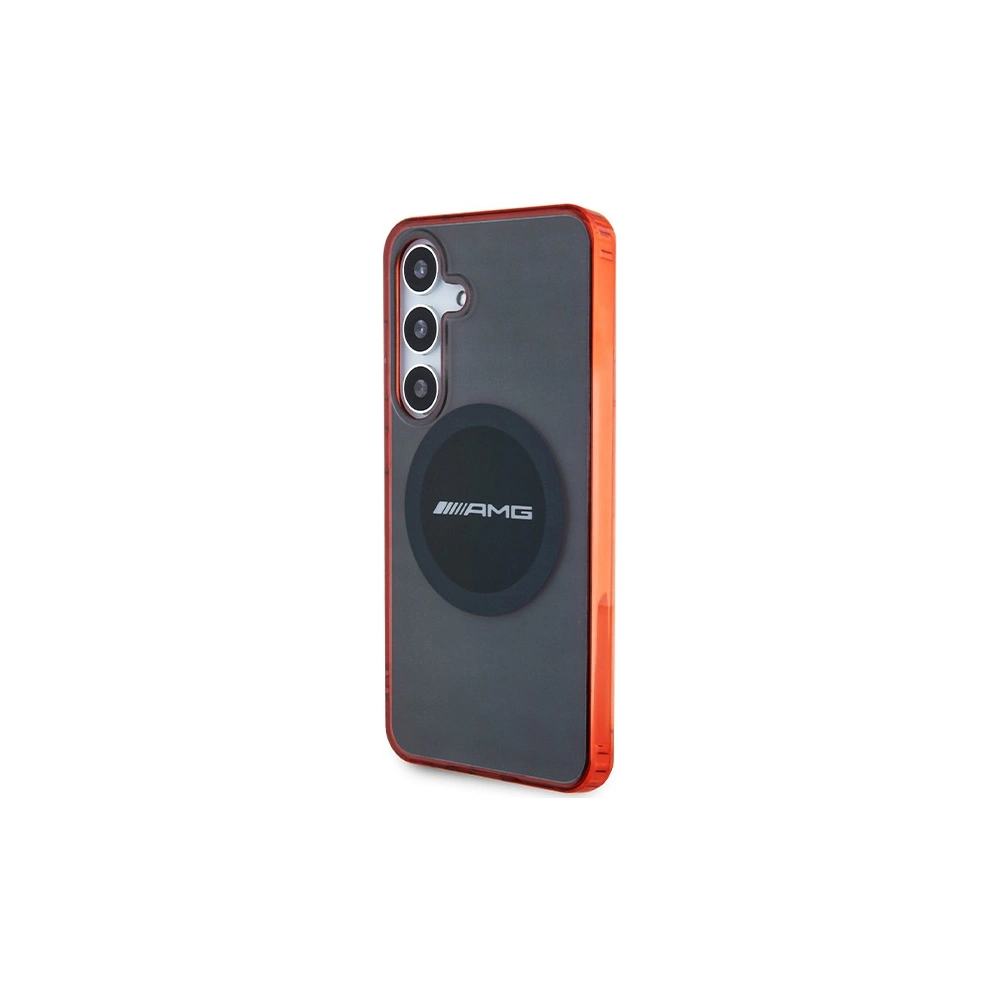 Hurtownia GSM - Etui AMG AMHMS24S23HBCK Samsung Galaxy S24 kemény tok Átlátszó Két színű MagSafe fekete/black - MRS98 - {ean13} - Hurt