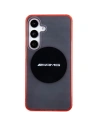 Wholesale AMG AMHMS24S23HBCK Samsung Galaxy S24 hardcase Transparent Bicolor MagSafe black - MRS98 - {ean13} - Hurt