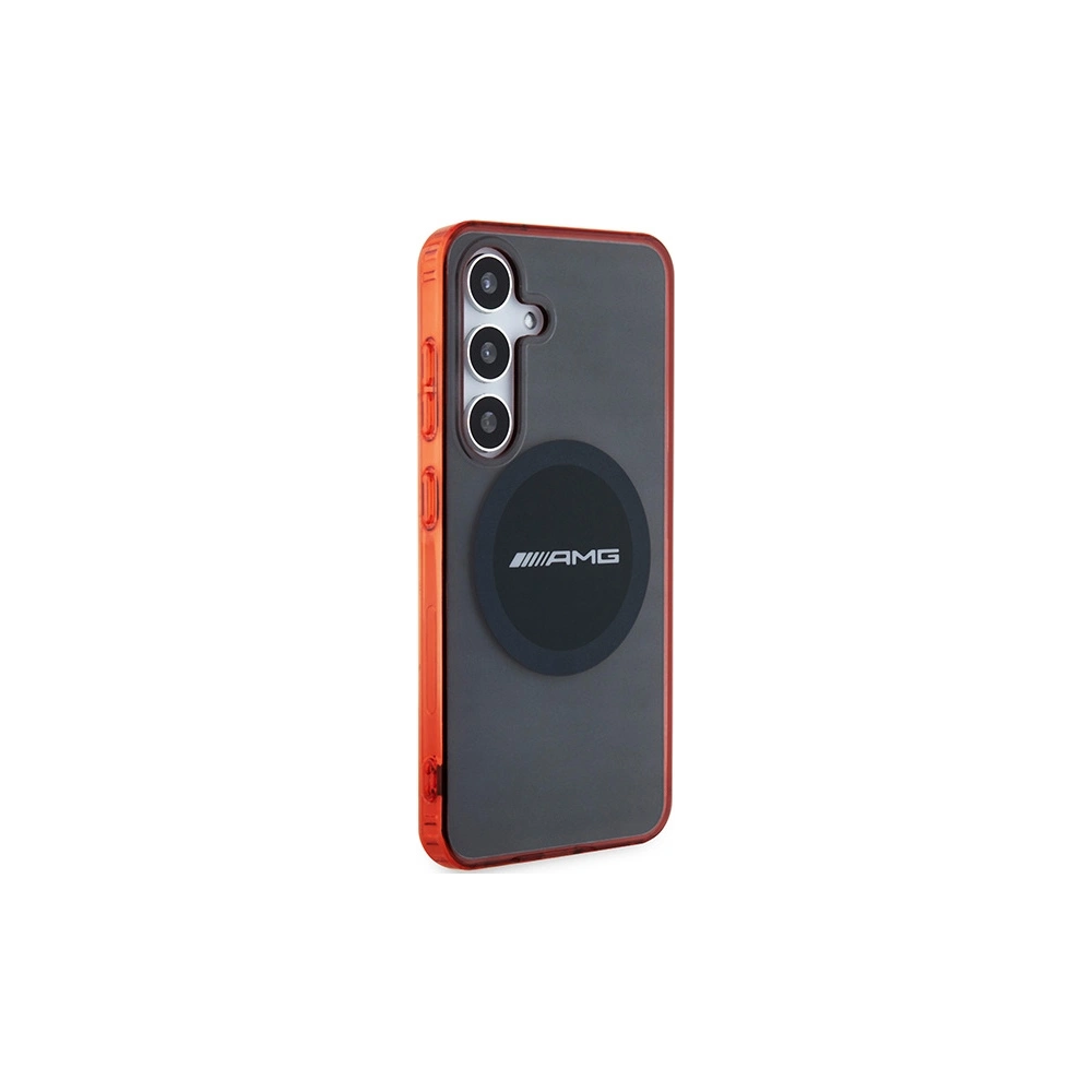 Hurtownia GSM - Etui AMG AMHMS24S23HBCK Samsung Galaxy S24 kemény tok Átlátszó Két színű MagSafe fekete/black - MRS98 - {ean13} - Hurt