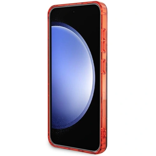 Etui AMG AMHMS24S23HBCK Samsung Galaxy S24 hardcase Transparent Bicolor MagSafe czarny/black