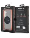 Wholesale AMG AMHMS24S23HBCK Samsung Galaxy S24 hardcase Transparent Bicolor MagSafe black - MRS98 - {ean13} - Hurt