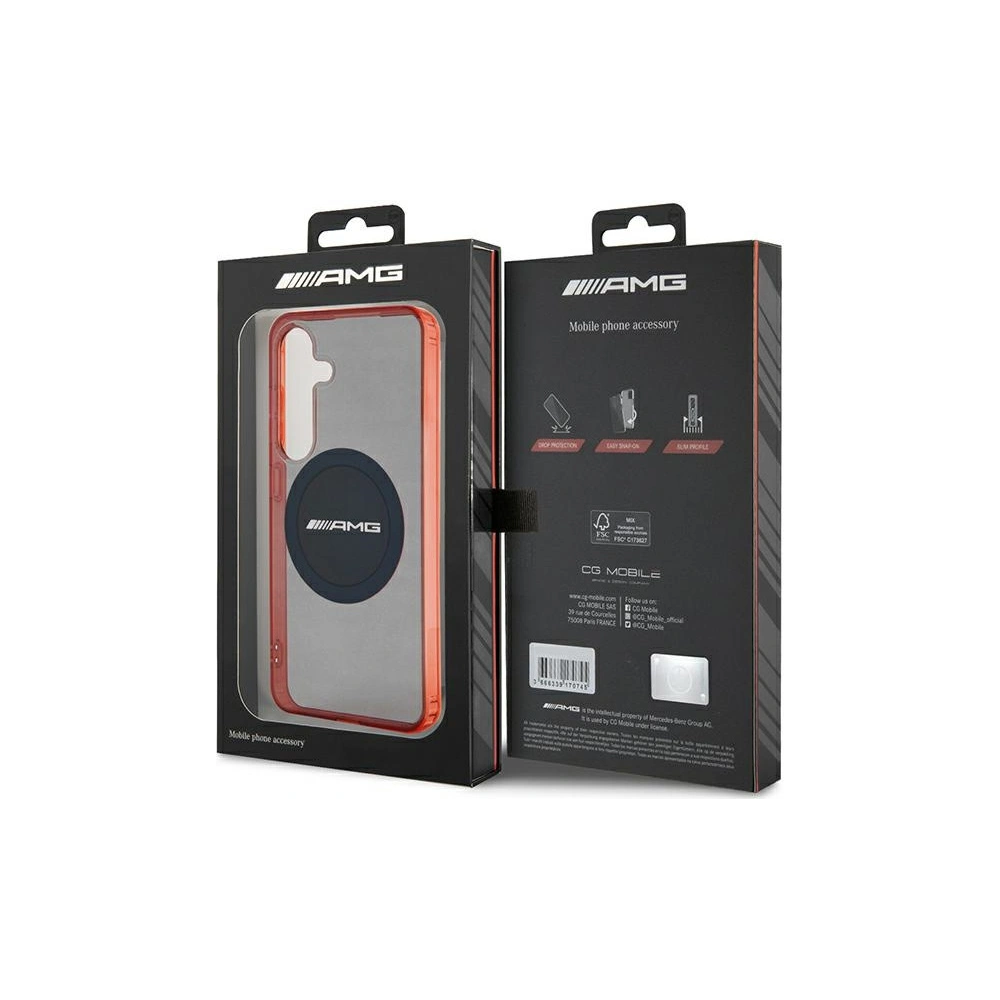 Hurtownia GSM - Etui AMG AMHMS24S23HBCK Samsung Galaxy S24 hardcase Transparent Bicolor MagSafe černé/black - MRS98 - {ean13} - Hurt