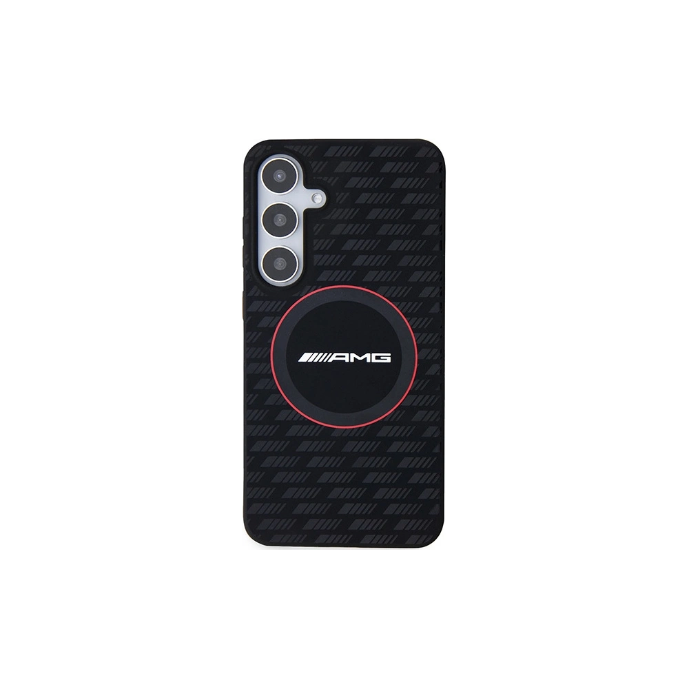 Hurtownia GSM - Etui AMG AMHMS24S23SMRK Samsung Galaxy S24 hardcase silikonový karbonový vzor MagSafe černý/black - MRS99 - {ean13} - Hurt