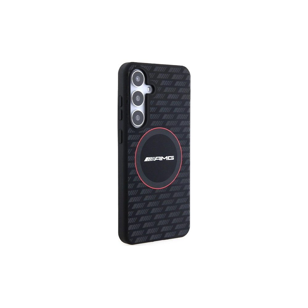 Hurtownia GSM - Etui AMG AMHMS24S23SMRK Samsung Galaxy S24 hardcase silikonový karbonový vzor MagSafe černý/black - MRS99 - {ean13} - Hurt