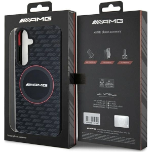 Hurtownia GSM - Etui AMG AMHMS24S23SMRK Samsung Galaxy S24 hardcase Silicone Carbon Pattern MagSafe czarny/black - MRS99 - {ean13} - Hurt