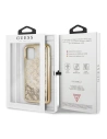 Hurtownia GSM - Etui Guess GUHCN58PEOLGGO Apple iPhone 11 Pro złoty/gold hard case 4G Peony Liquid Glitter - GUE180GLD - {ean13} - Hurt